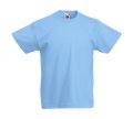 Goedkope Kinder T-shirt Fruit Of the Loom 61-019-0 Sky Blue